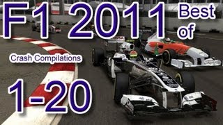 F1 2011 Best of Crash Compilations 1-20