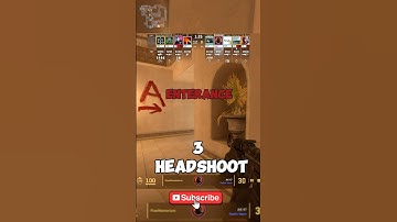A enterance 3 Kill #cs2 #mirage