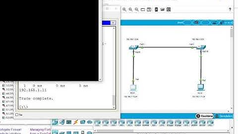 Test End to End Connectivity