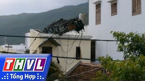 THVL | Người đưa tin 24G: Gãy cần cẩu công trình tại Bình Định, 5 người thoát chết trong gang tấc