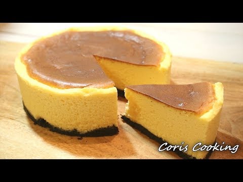理想のベイクドチーズケーキの作り方・レシピ How to make the best Baked Cheesecake｜Coris cooking