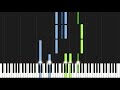 J.S. Bach, A. Marcello - Adagio, BWV 974 (Piano Tutorial) [Synthesia]