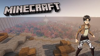 ⚔EL MEJOR MAPA DE ATTACK ON TITAN EN MINECRAFT!⚔