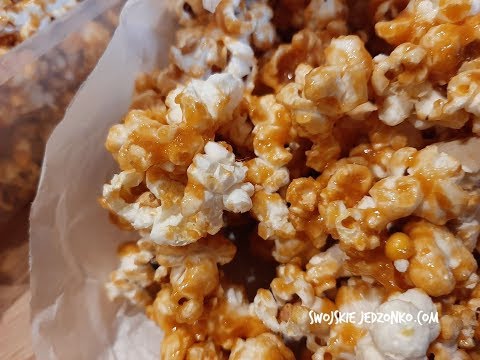 Wideo: Popcorn Z Rozmarynem I Karmelem