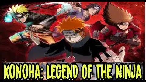 Konoha: Legend Of The Ninja Gameplay - New Naruto RPG Game iOS