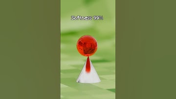 Soft Body Ball Physics Be Like 😳 | Oddly Satisfying ASMR #asmr #shorts #blender