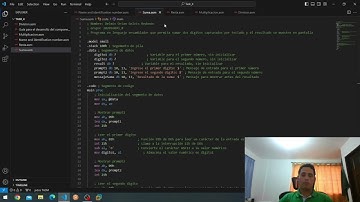 VS Code con su extensión MASM/TASM  - Tarea 4 arquitectura de computadores
