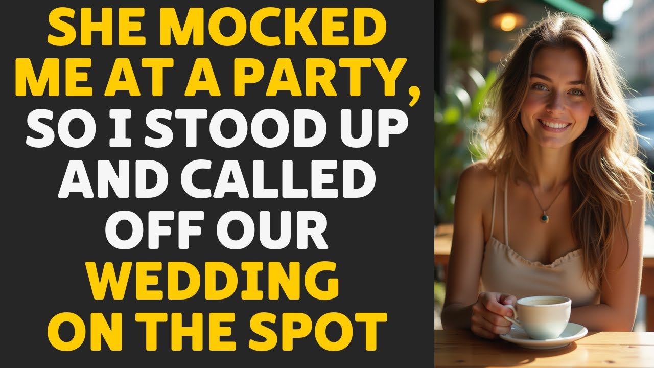 She Humiliated Me at the Party, So I Walked Out and Called Off Our Wedding Right There