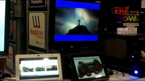 InfoComm 2011: High Res Systems Controls AV Equipment Using UDC Software on PS3 Controller