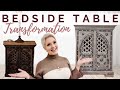 Bedside Table Transformation | Traditional 2.0 | Paint-wash Upcycle
