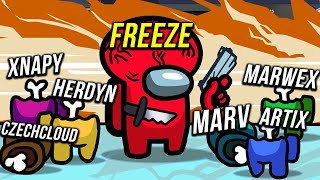 Freeze |VŽDY TO JE ARTIX | Among Us w/ @ArtixikHerdyn@Xnapycz@marwex99​@czMarv@CzechCloudIdyiom@spajKK