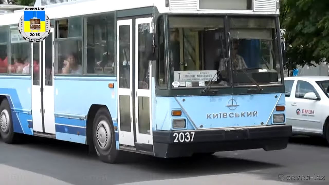 Киев 1 троллейбус