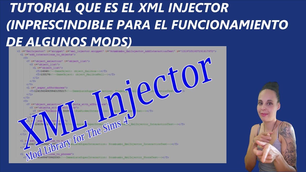 MOD XML Injector. Los sims 4 YouTube