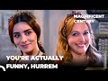 Mahidevrans sincere invitation for hurrem  magnificent century episode 47