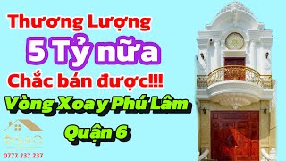 Bán Biệt Thự Mini DÁT VÀNG HỒ BƠI ngay VÒNG XOAY PHÚ LÂM | BDS 6 Sao