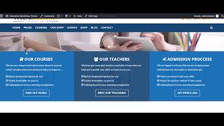 Change Transparent Background Color and Image for Information Boxes - Education WordPress Theme