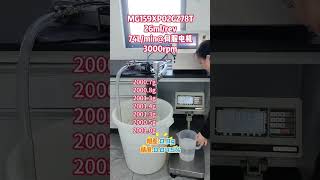 High-precision magnetic gear pump test