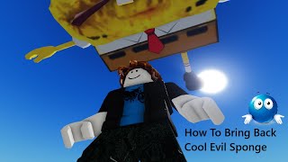 How To Bring Back Cool Evil Sponge In Catalog Avatar Creator