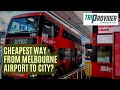 Cheapest way from melbourne airport to city  triprovider review the skybus