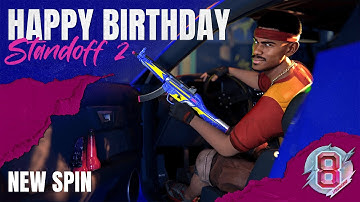 Celebrate the birthday of Standoff 2 and check out NEW SKINS! | 8 Years Collection