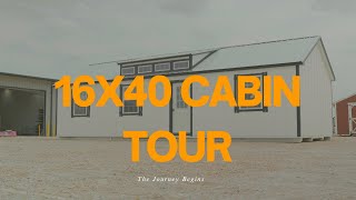 16x40 Dormer Cabin Walkthrough