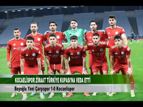 BEYOĞLU YENİ ÇARŞISPOR   KOCAELİSPOR MAÇI