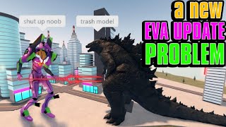 The Problem In The New Update For Evangelion Unit 1. Kaiju Universe Roblox