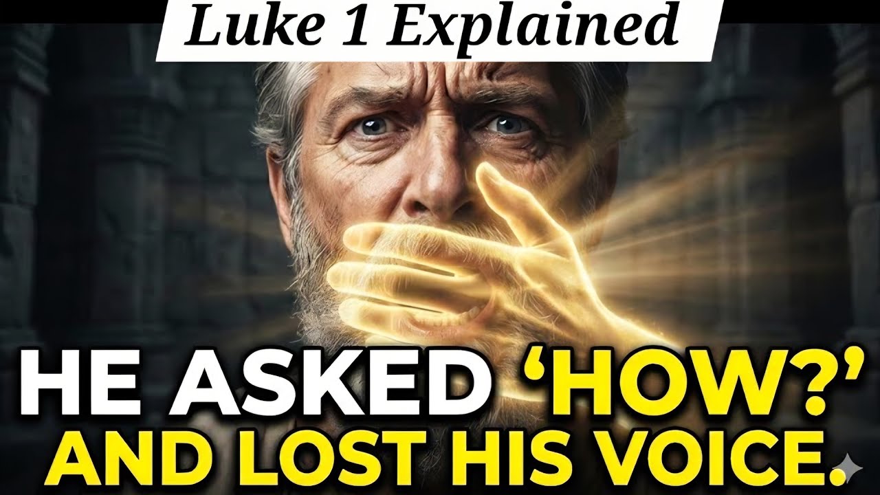 Luke Chapter 1 Explained - From Analysis Paralysis to Divine Action