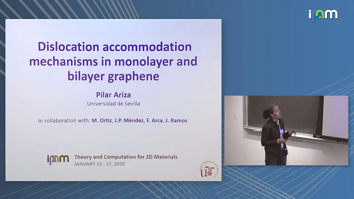 Pilar Ariza: "Dislocation accommodation mechanisms...