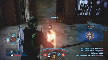 Mass Effect 3 - Drell Assassin Infiltrator Build on Firebase Giant Hazard (Gold/Reapers)