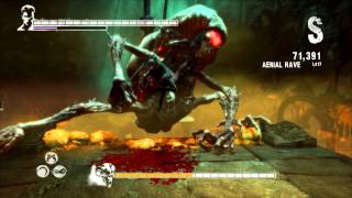 DmC Devil May Cry Succubus Boss Fight (DMD difficulty, no hits)