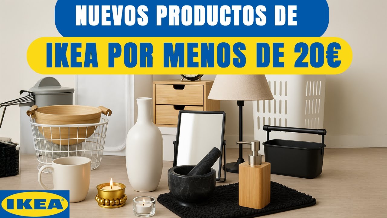 22 nuevos tesoros de IKEA por menos de 20€
