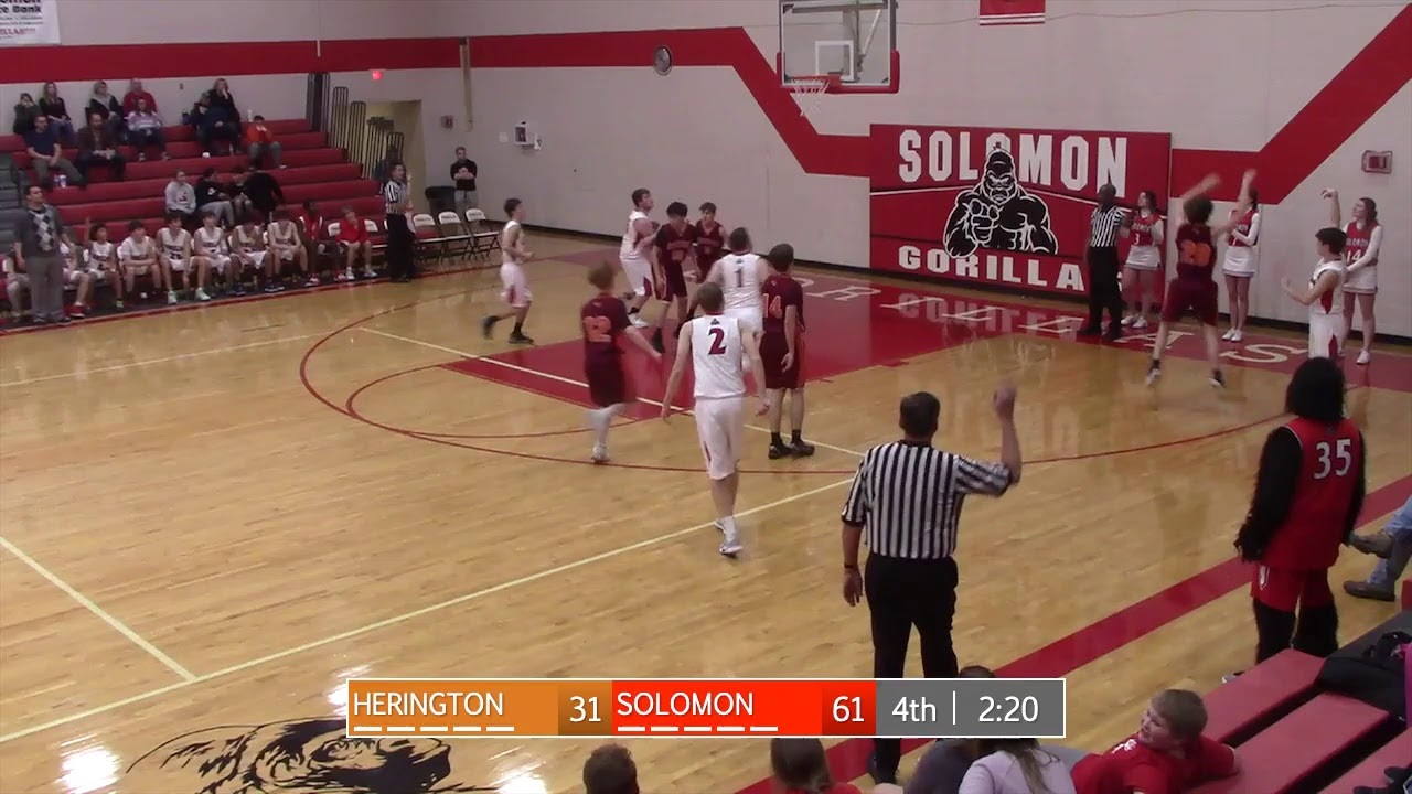 HS Basketball Vs. Herington YouTube