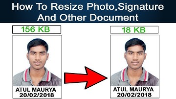 How To Resize Photo,Signature, and Other Document For SSC and Railway Online Application 2018