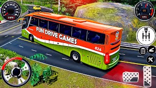 Offroad Bus Drive Simulator 3D - Real City Euro Coach Bus Driving 2024 - Android GamePlay #2 screenshot 5