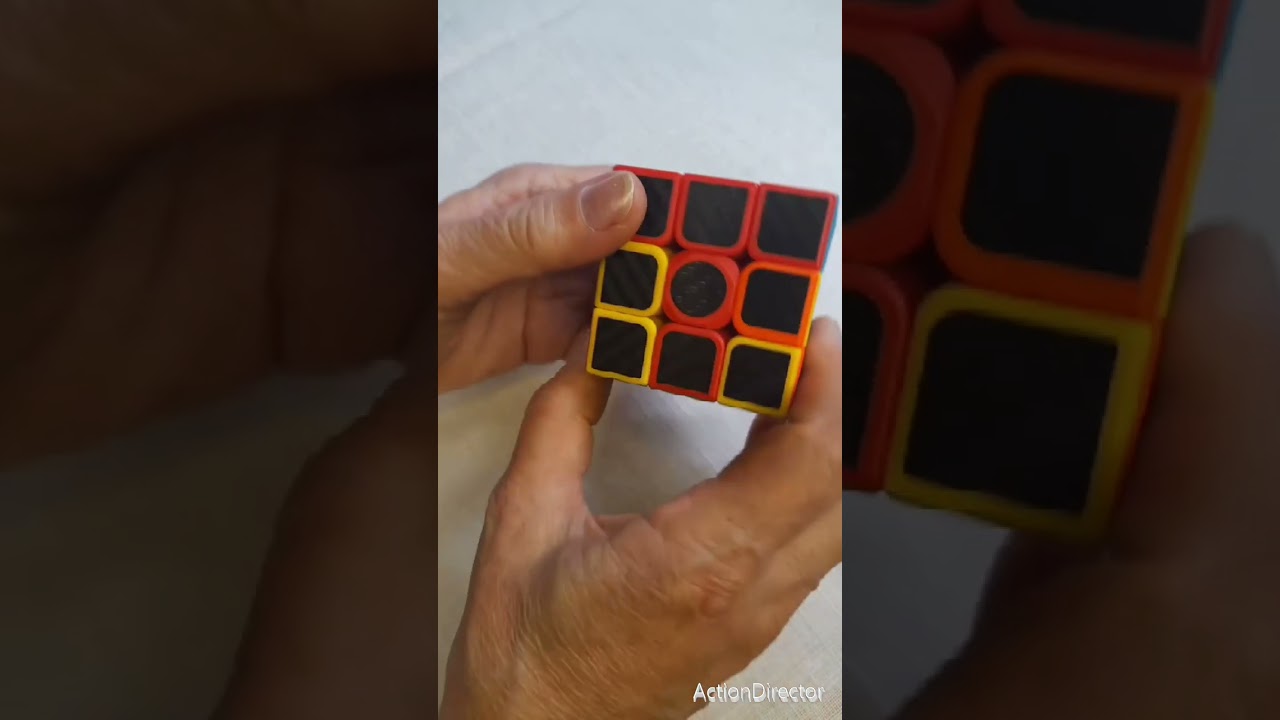 Kubik rubik.  Belə yığıram.