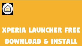 Sony Xperia home/launcher for android (without root) free download & install screenshot 3