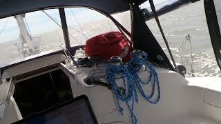 S/V Magnolia Ep. 101 Offshore Overnight Passage From Brunswick, GA to Beaufort, SC.