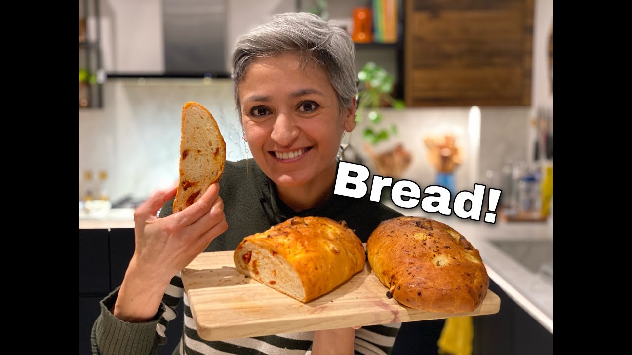ROASTED GARLIC AND SUNDRIED TOMATO BREAD | Easy garlic bread recipe | Food with Chetna