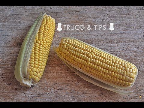 TRUCO PARA PELAR MAZORCA DE MAIZ / PANOCHA / ELOTE