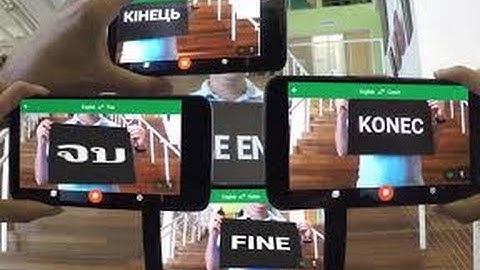 How to use GOOGLE Translate with Phone Camera !!