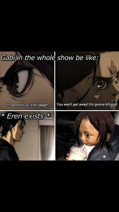 Gabi Expectation x Gabi Reality || Attack on titan || Eren x Gabi #You Tube #Shorts