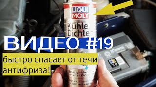 #19 | Залил присадку-герметик LIQUI MOLY чтобы остановить течь антифриза. Цена вопроса