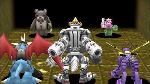 Digimon World 2 - RAM Domain Boss - Commander Damien