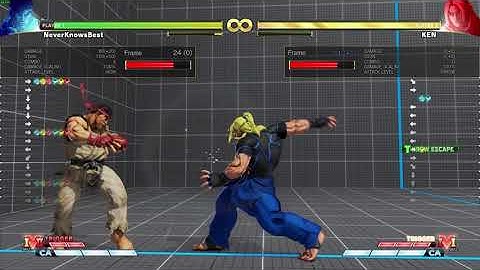 SFV V-Shift option select.