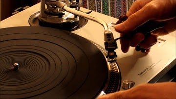 Technics SL-1200 MkII Tone arm Anti Skating Problem