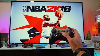 Testing NBA 2K18 On The Xbox 360- POV Gameplay Test, Impression screenshot 5