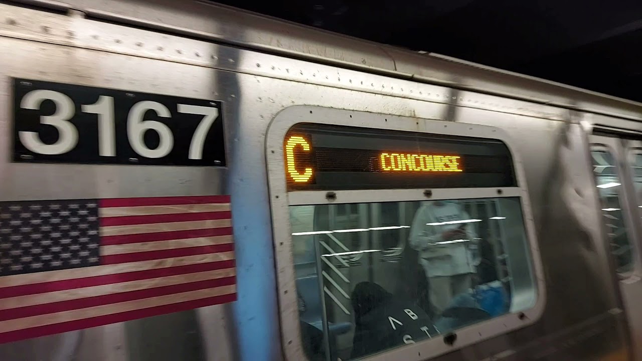 MTA: R179 C train to Bedford Park Blvd annoucements