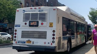 MTA/New York City Buses | 481 (AU2653) - Service B43 to Lefferds Gardens