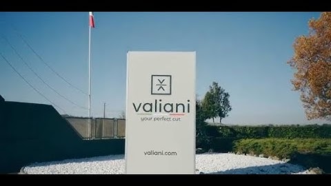 Valiani Company | Who we are and how we manufacture our machines